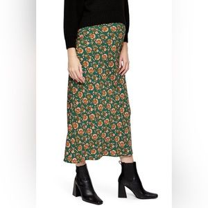 NWOT TOPSHOP maternity maxi skirt